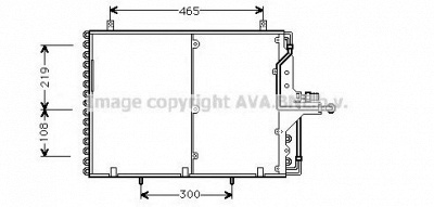 AVA QUALITY COOLING ms5169 -  Конденсатор, кондиционер